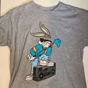 NWOT Men’s Medium Retro 90s themed Bugs Bunny Graphic Tee